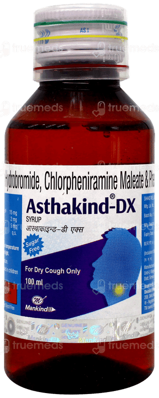Asthakind Dx Sugar Free Syrup 100ml